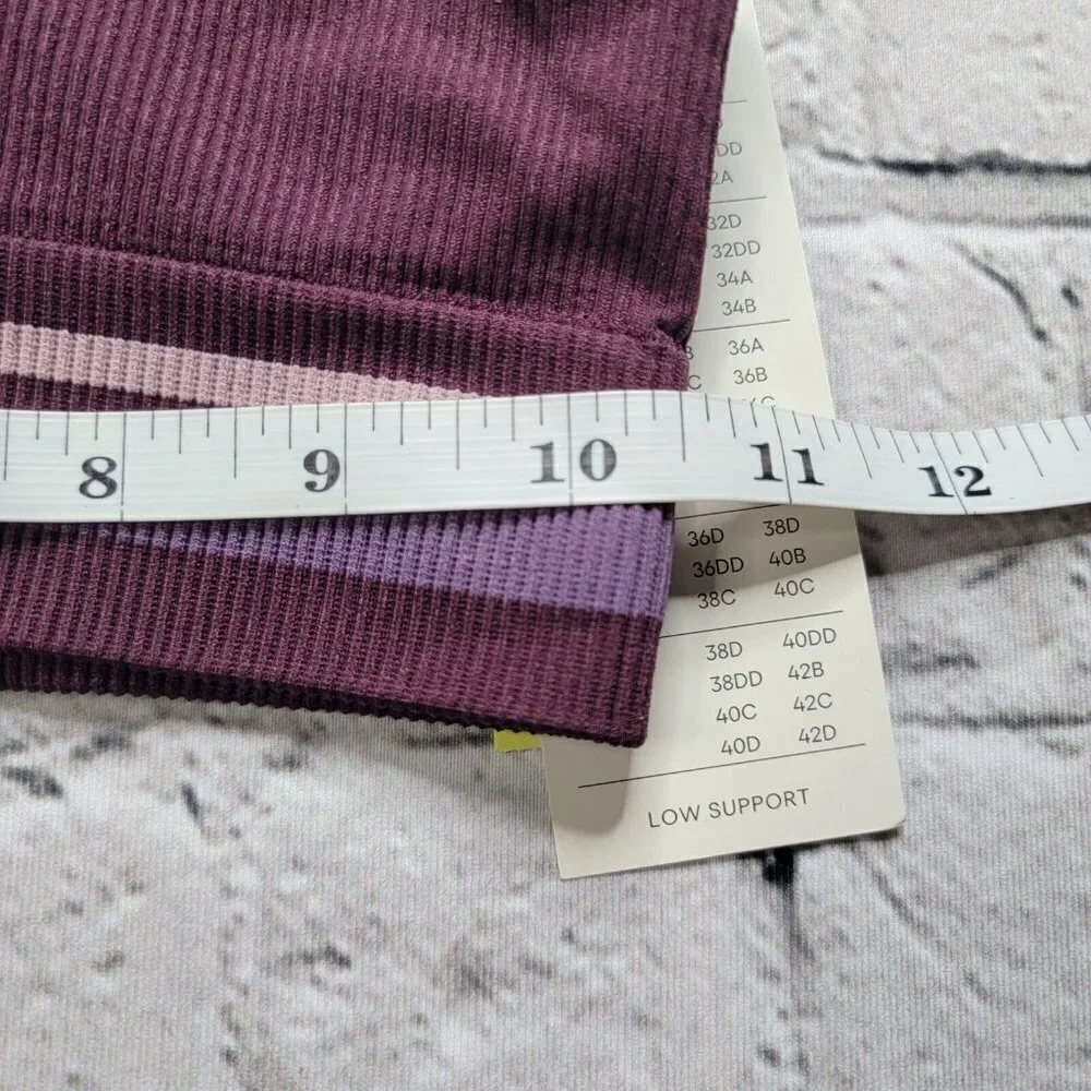 All In Motion Mulberry Purple Low Support Sports Bra NWT Size XS - Picture 9 of 9